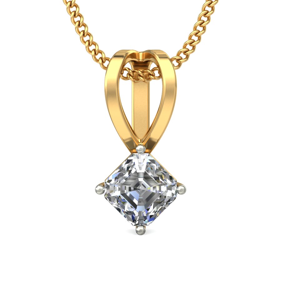Round Natural Diamond Pendant Necklace, 2 Carat Round Diamond Solitaire  Pendant Necklace, Integral Round 2ct Diamond Necklace 14k White Gold - Etsy  Norway