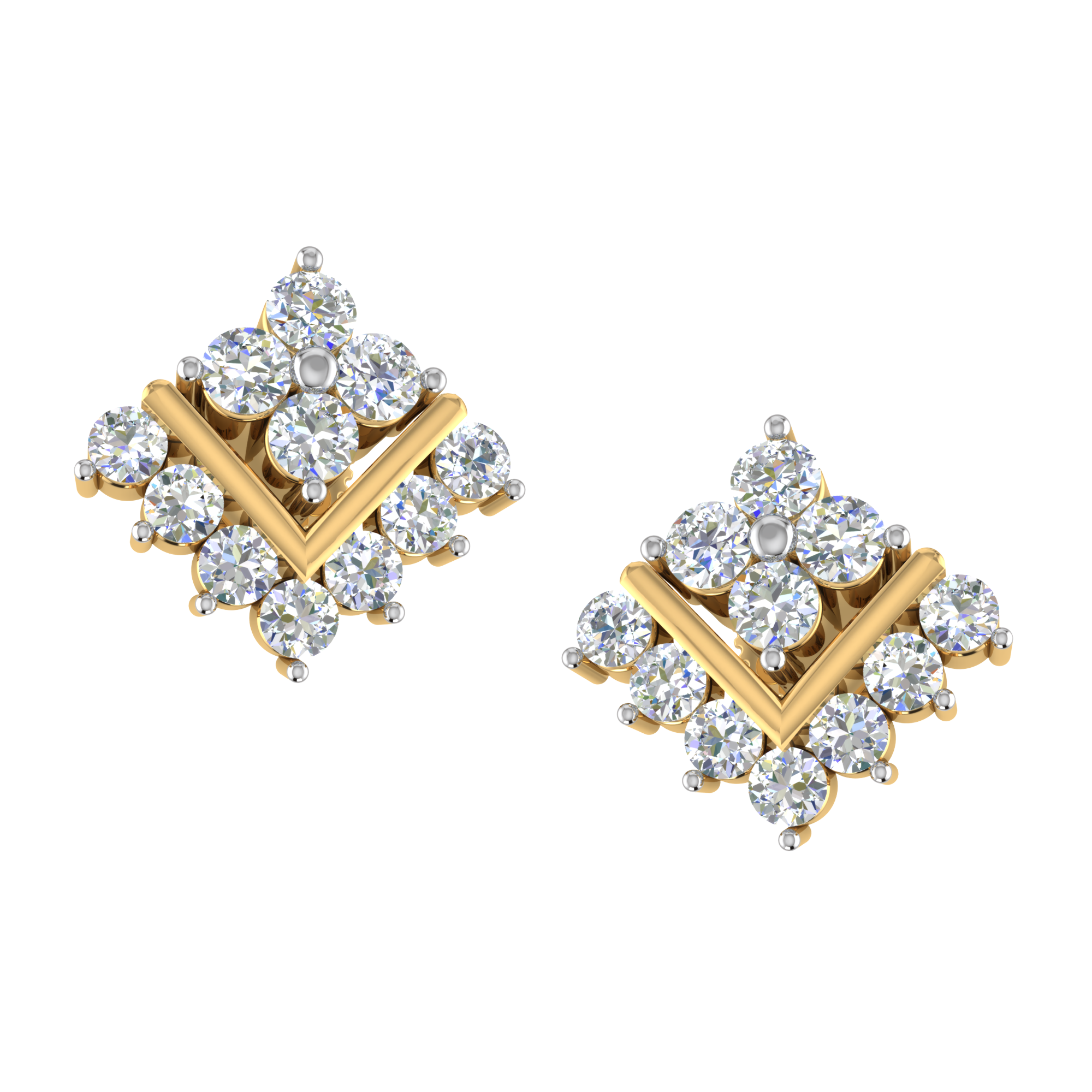 Aggregate 79+ diamond stud earrings images super hot - esthdonghoadian