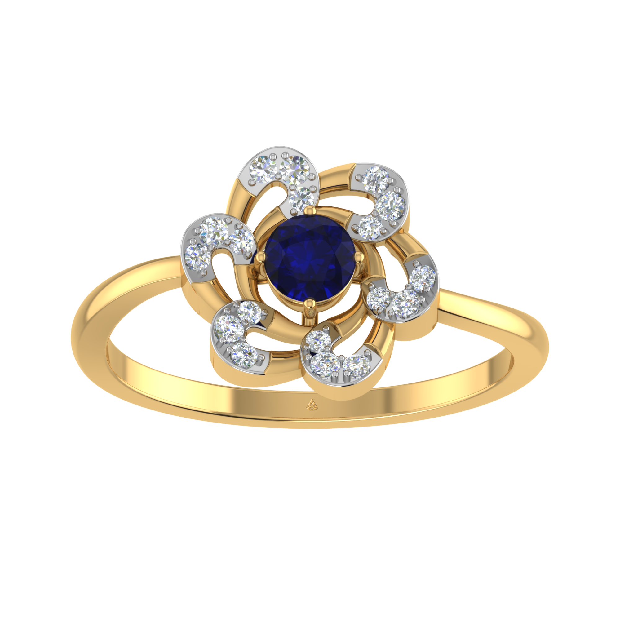 RATAN BAZAAR Yellow Sapphire Ring With Natural Pukhraj Stone Sapphire Ring  Stone Sapphire Gold Plated Ring Price in India - Buy RATAN BAZAAR Yellow Sapphire  Ring With Natural Pukhraj Stone Sapphire Ring