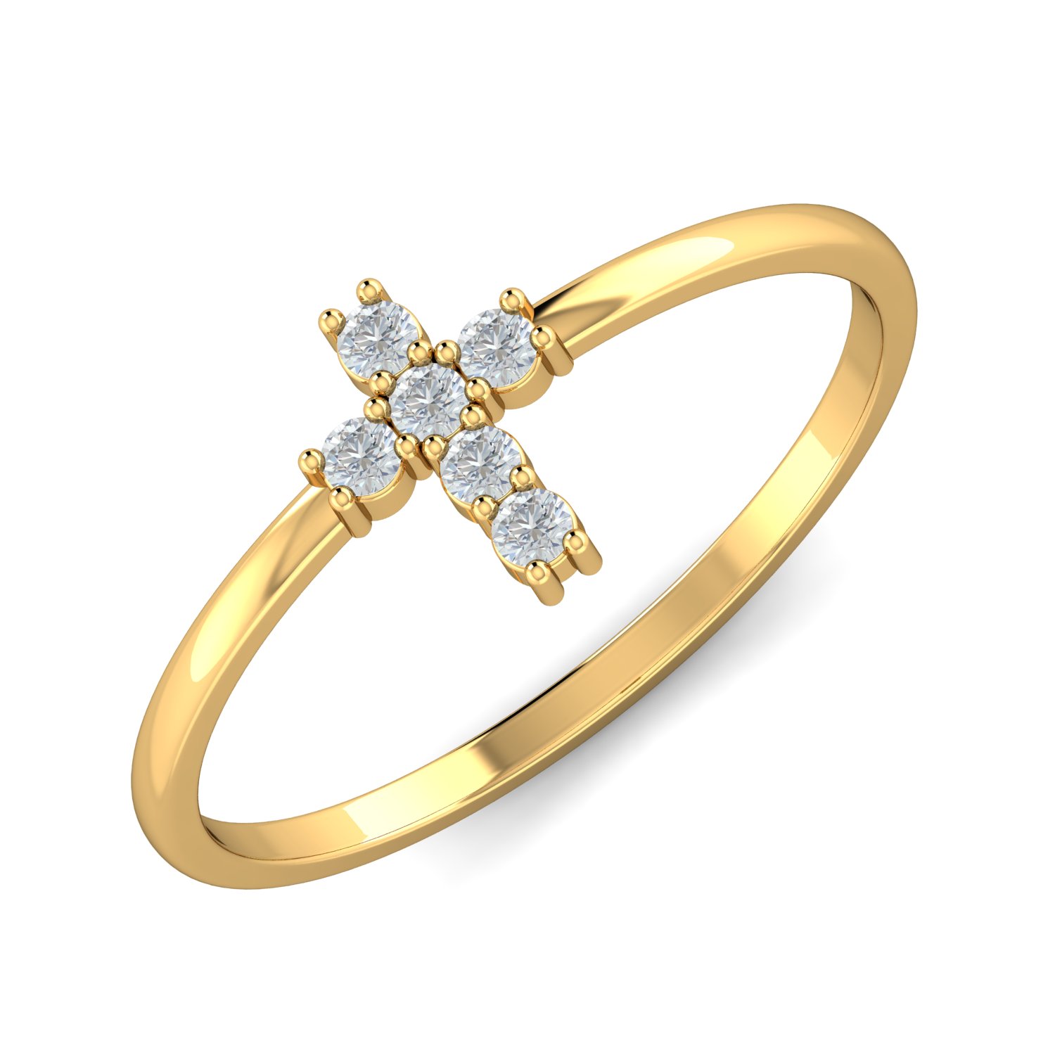 Joana Diamond Ring Online Jewellery Shopping India | Yellow Gold 14K |  Candere by Kalyan Jewellers
