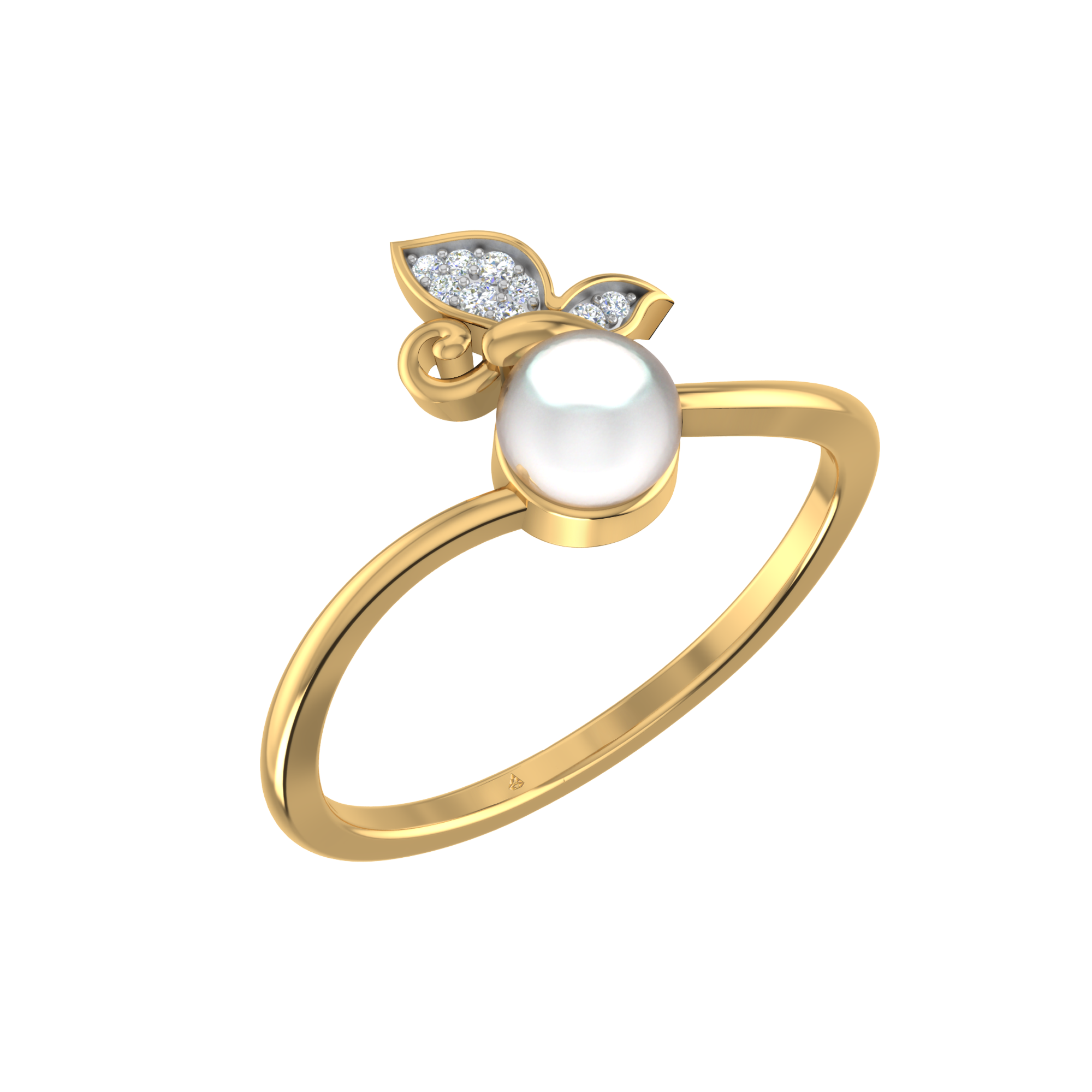 South Sea Pearl 11.25 Ratti Natural Pearl Gemstone Original Certified Moti  Adjustable Astrological panchhdhaatu/Ashtadhatu Gold Ring for Men and Women
