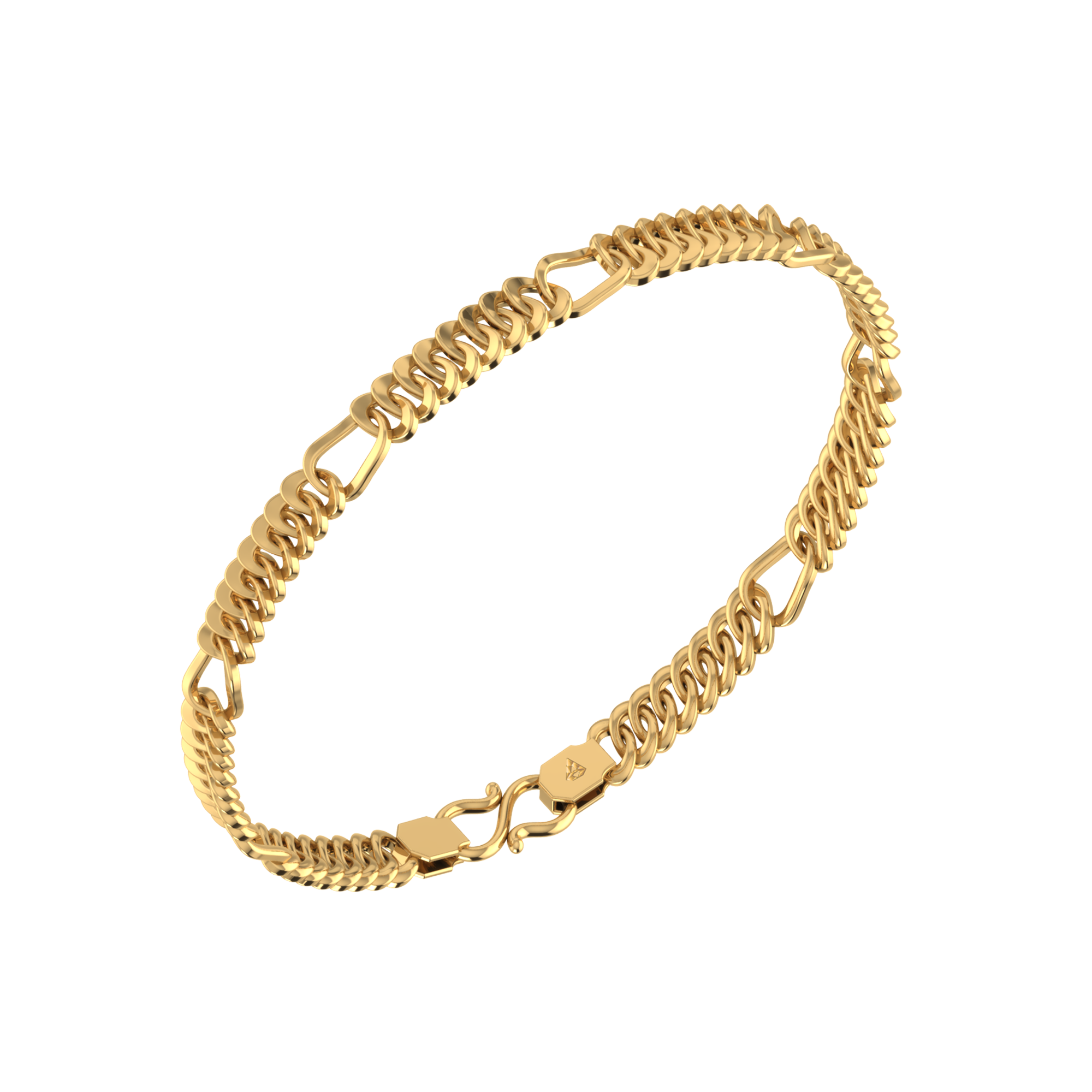 Unique Gold chain bracelet for men  Kalyan Jewellers