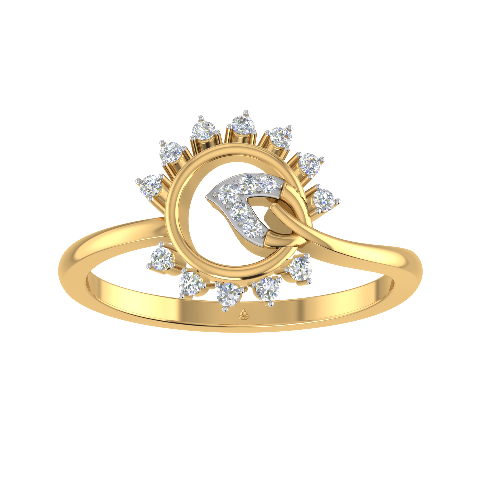 Buy Gold Pearl Ring Freshwater Pearl Online - Krishna Pearls Hyderabad |  KRISHNA DIAMOND