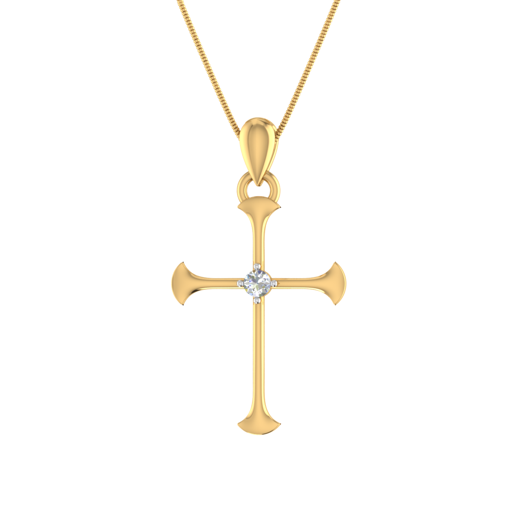 Pendant cross outlet design