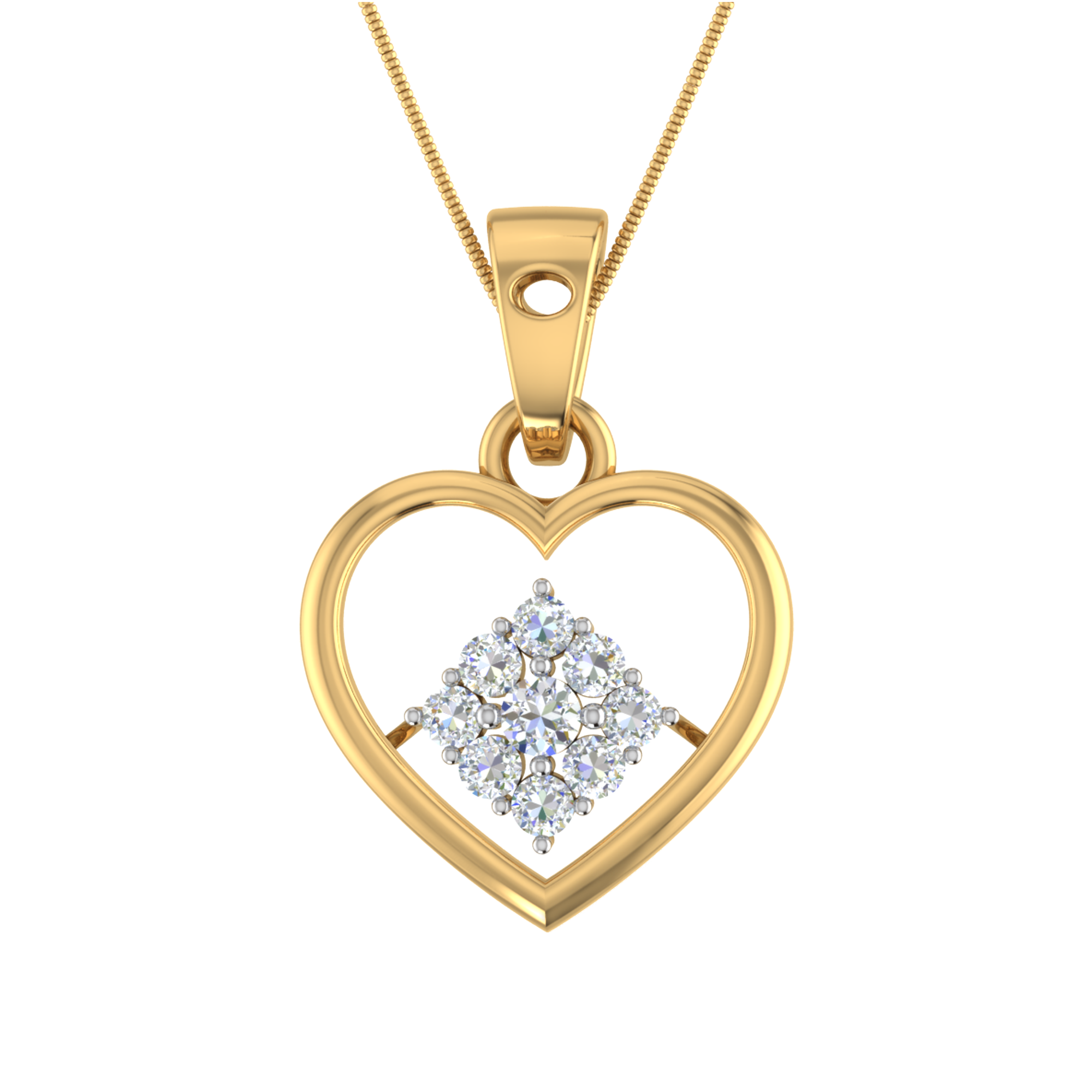 Simulated Diamond Necklaces 925 Silver – Infinity Diamond Jewellery