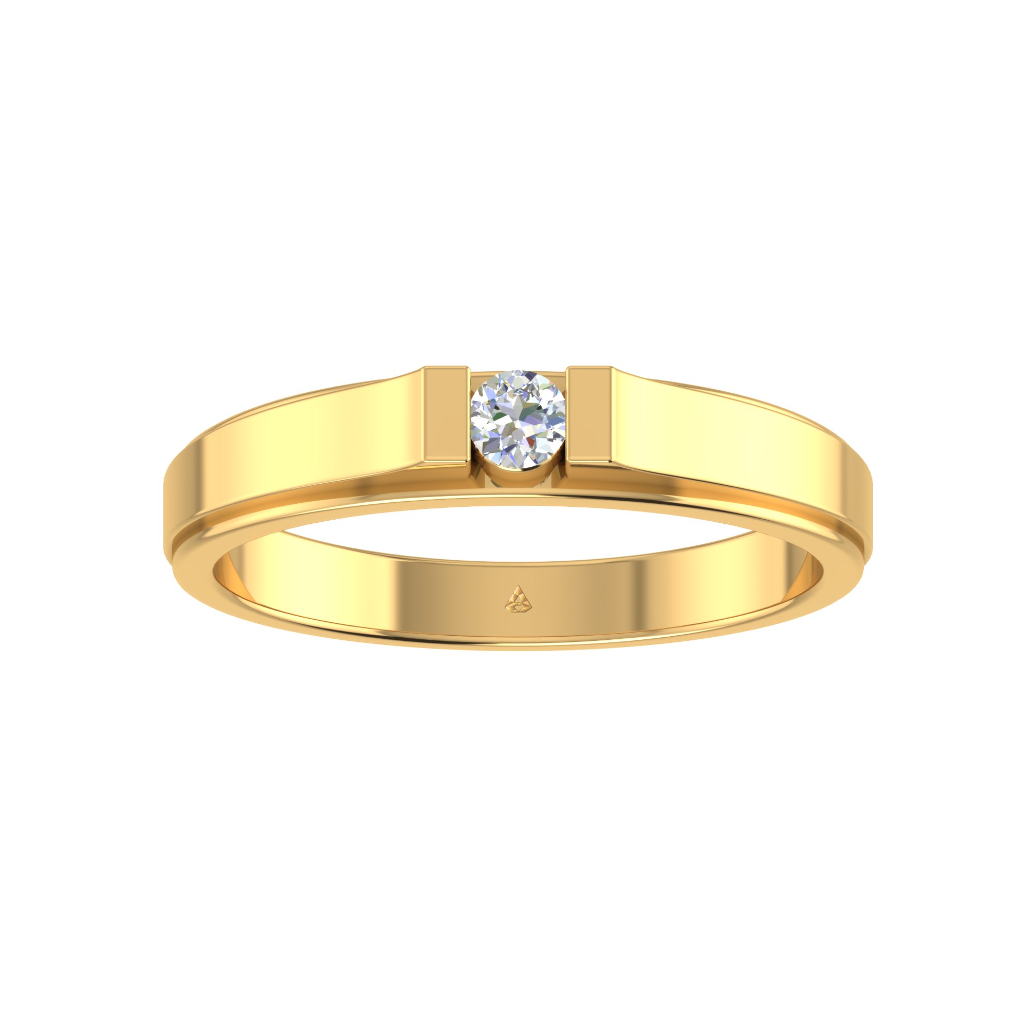 1 Gram Gold Plated Om With Diamond Finely Detailed Design Ring For Men -  Style B318 at Rs 2650.00 | Gold Plated Rings | ID: 2851111619848