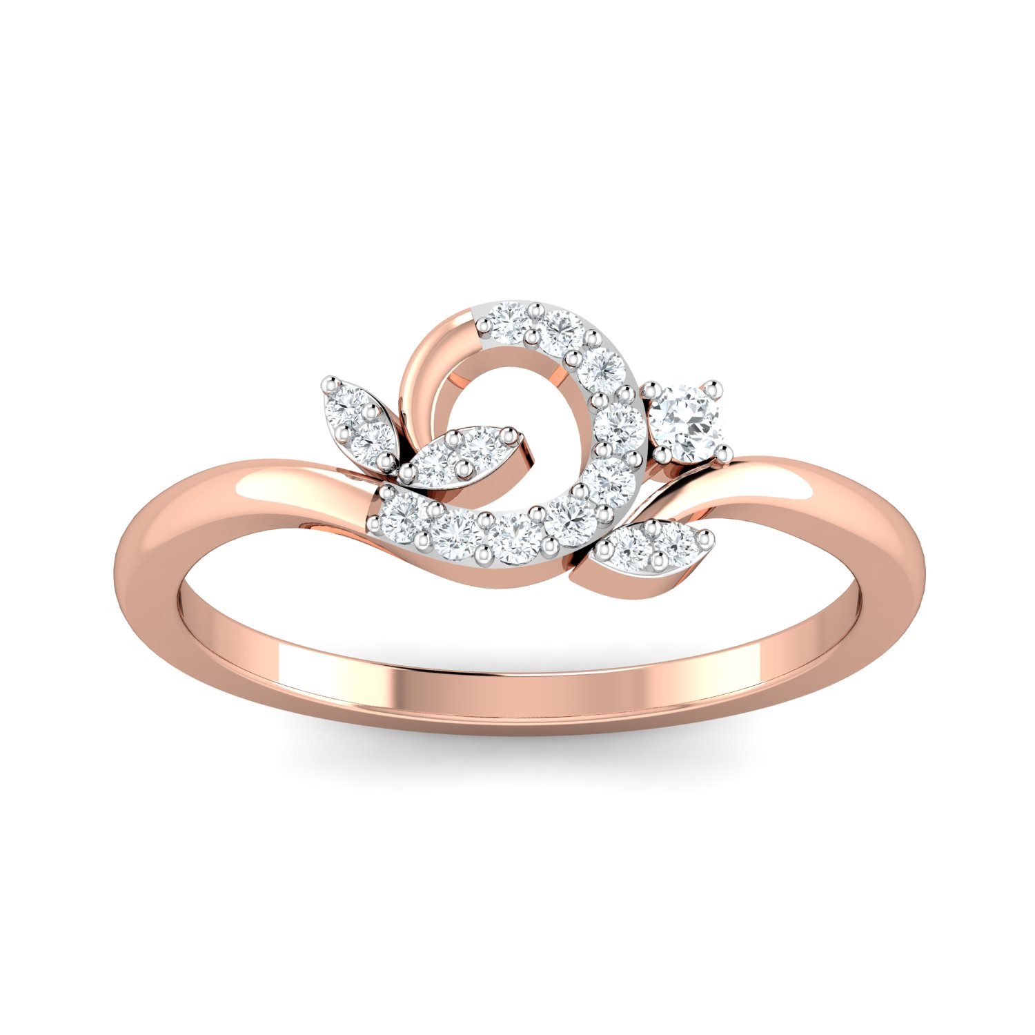 OFFSPRING Ring in 18-karat gold and diamonds.