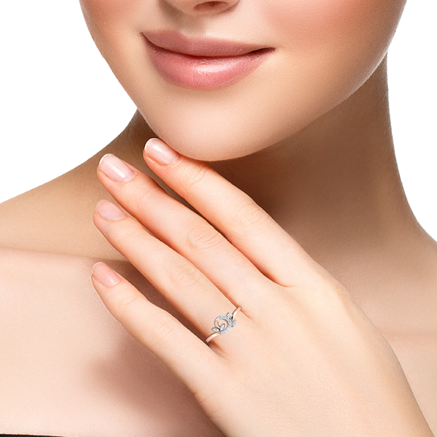 1 carat diamond engagement rings for women 14K Gold Vintage ring-H,SI  (H-I/SI1-SI2) – Glitz Design