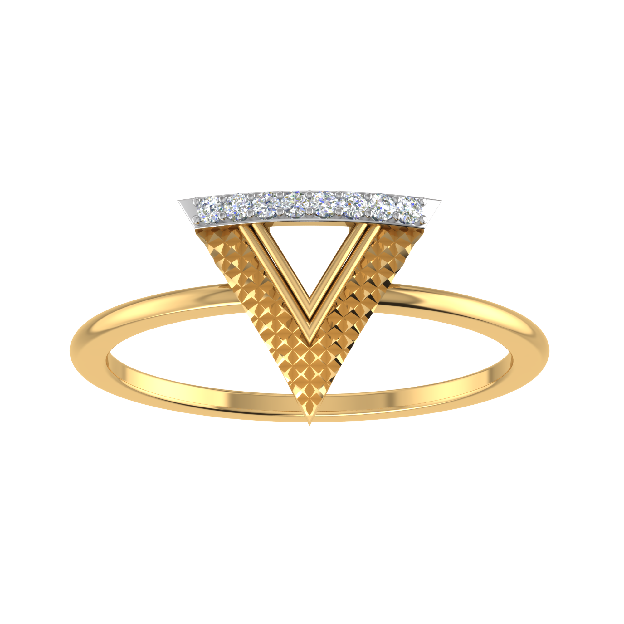 4.60 CT Lozenge Cut Moissanite V-Shaped Wedding Ring Set – Eurekalook