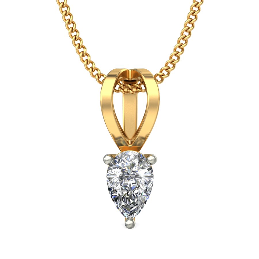 Buy 0.05 CT Diamond Solitaire Necklace, Natural Diamond Necklace Gold,  Diamond Gift for Women, Tiny Diamond Necklace, Dainty Diamond Necklace  Online in India - Etsy